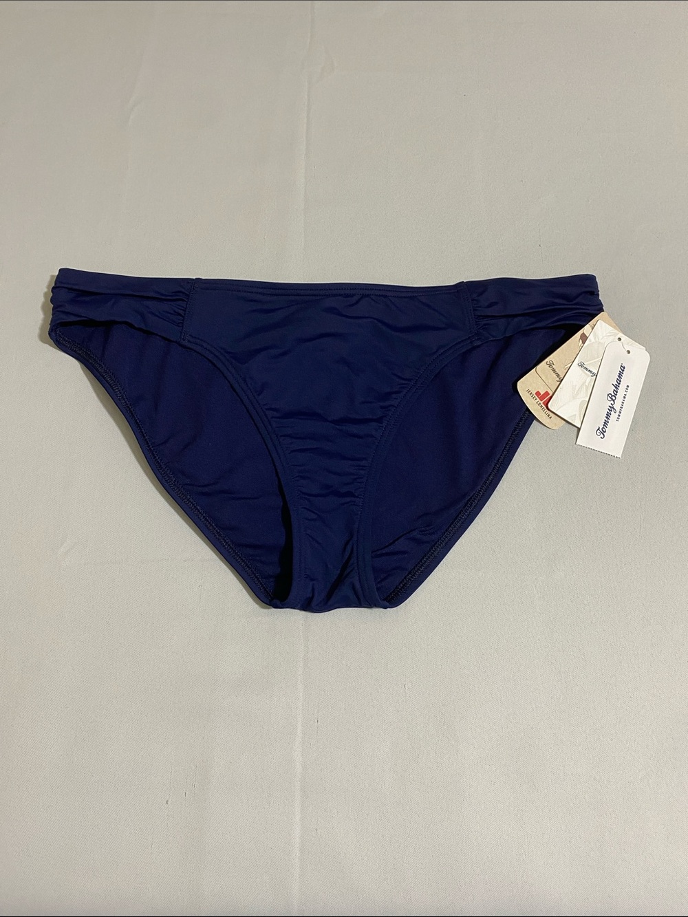 TOMMY BAHAMA Pearl Side Shirred Hipster Bikini Bottom Size L